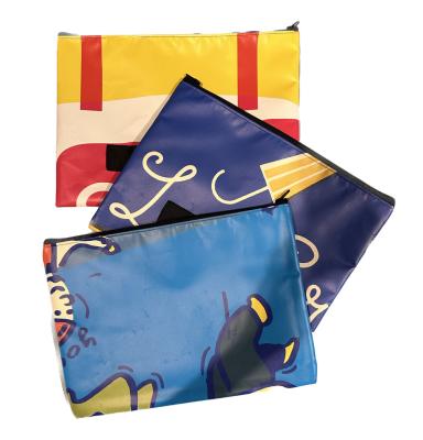 pochette publicitaire en matière recyclée 